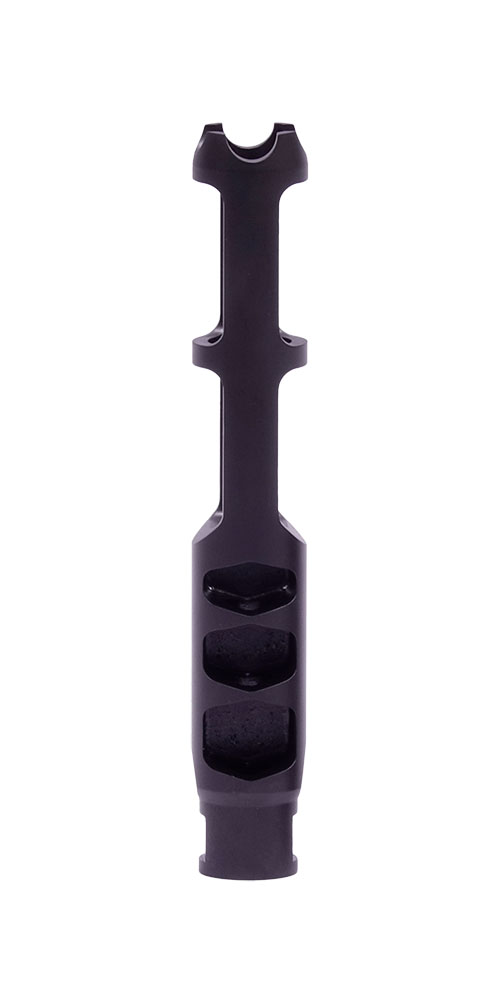 Il 9mm PCC Match Comp Zero Recoil di SCHMEISSER offre prestazioni massime con un design da 5,5" che riduce il rinculo per una maggiore precisione e controllo.